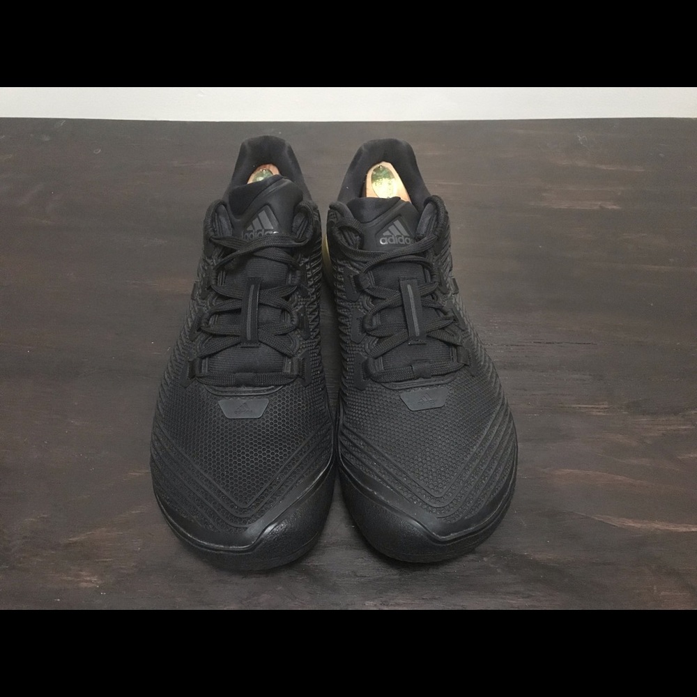 ADIDAS CrazyPower Men’s Size 11 Black Sneakers - Picture 2 of 8